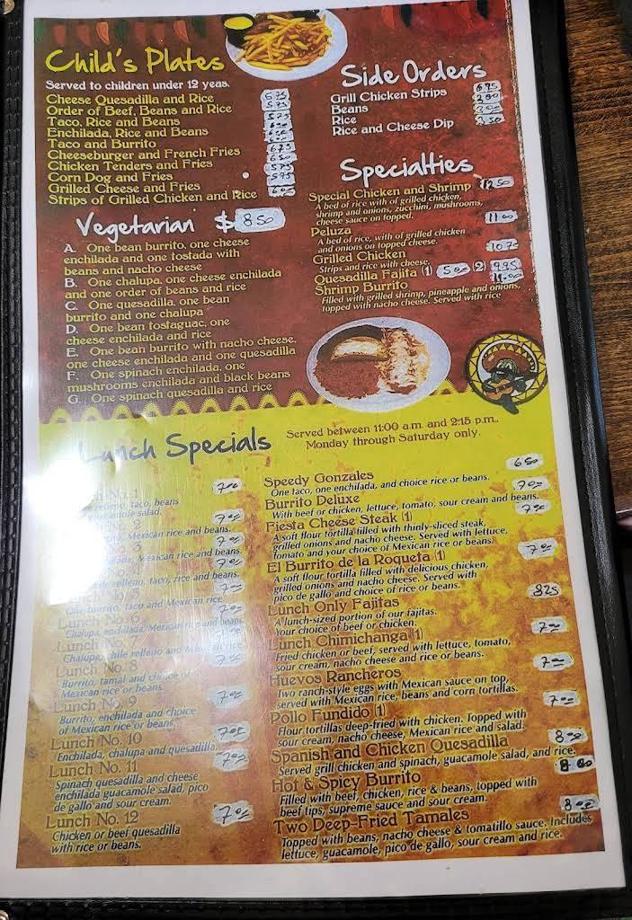 Fiesta Grill Menu 5